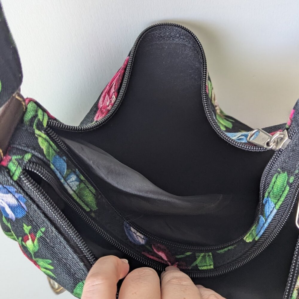 Floral Crossbody Bag Purse - Picture 5 of 12